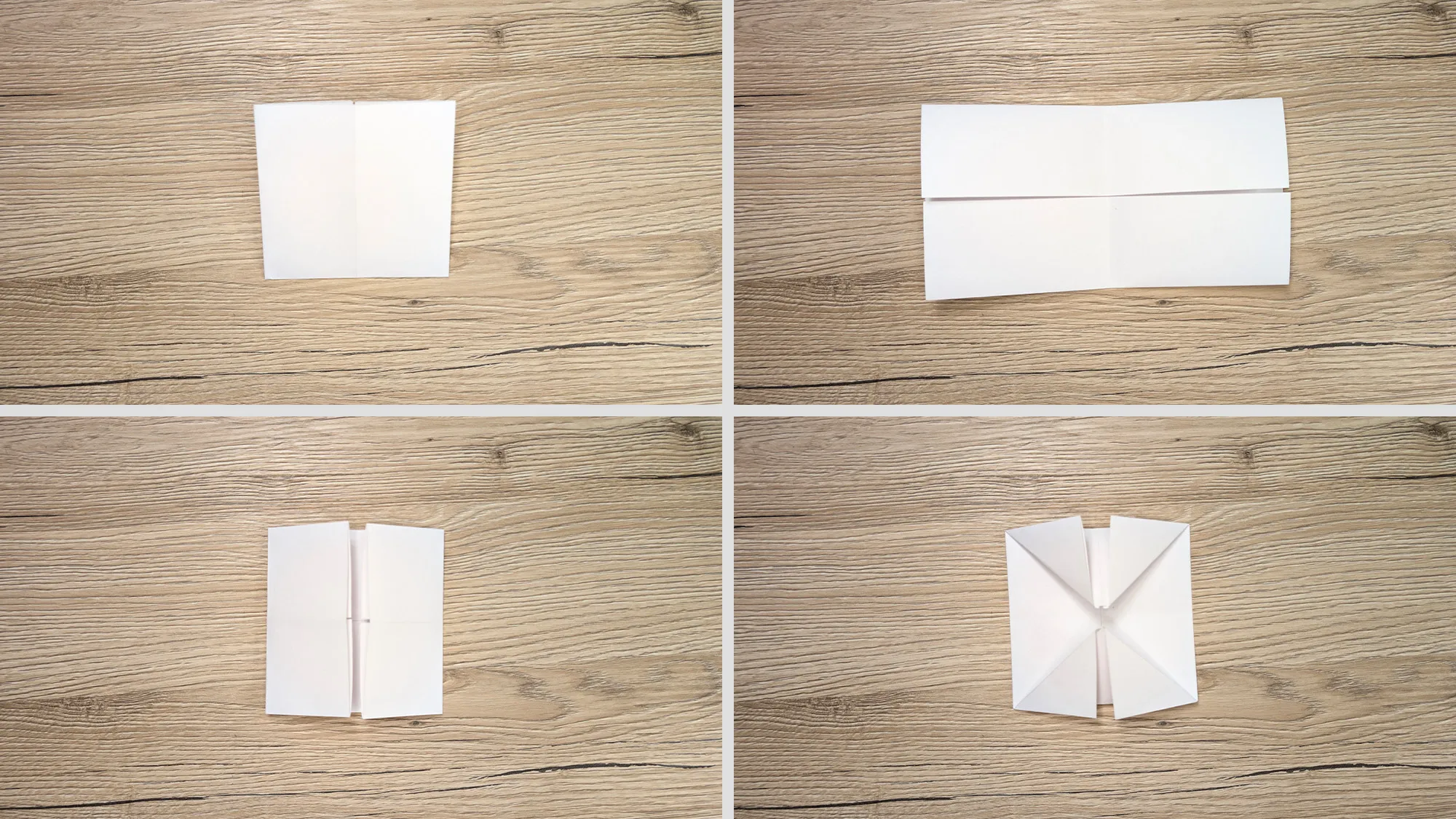 Origami Shuriken: Trin-for-trin-guide med billeder og beskrivelse. Billede 2