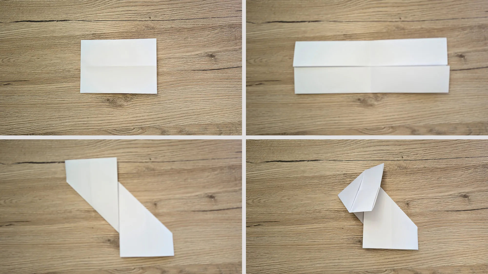 Ddakji Origami - Versie 2: Stap-voor-stap handleiding met foto's en tekstuele beschrijving. De afbeelding 2