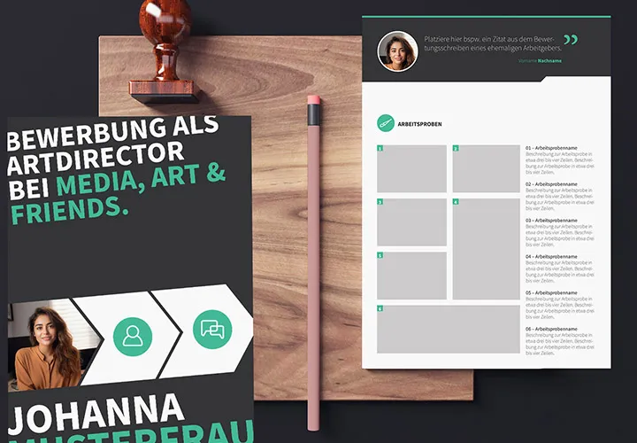 Fachplaner: Vorlage für eine Bewerbung mit Lebenslauf