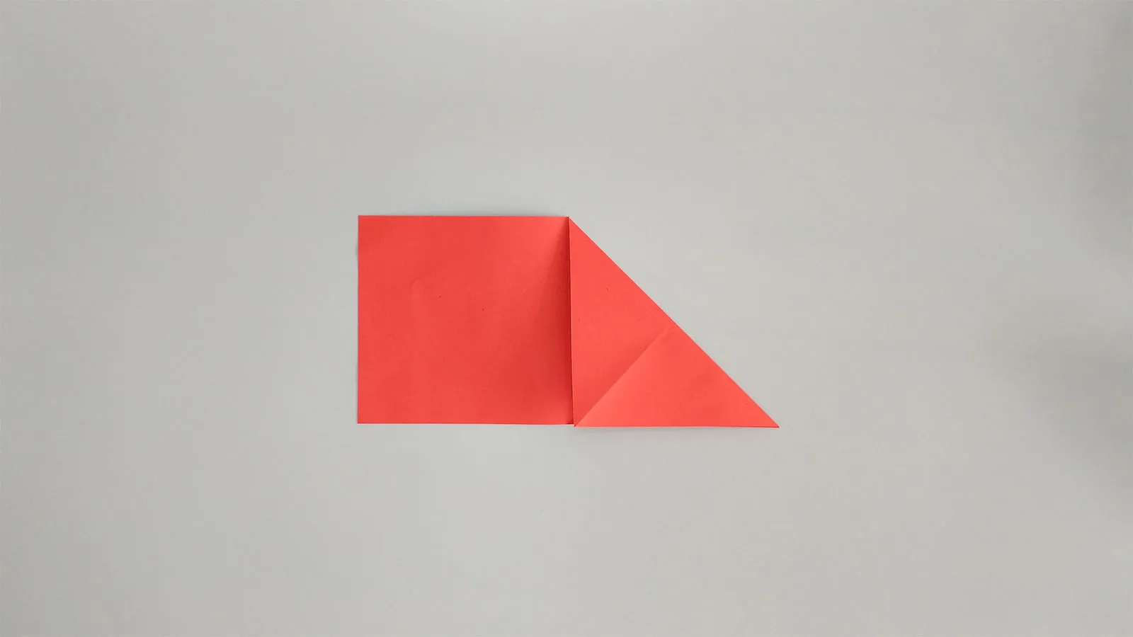 Voldi paberist origami süda samm 6