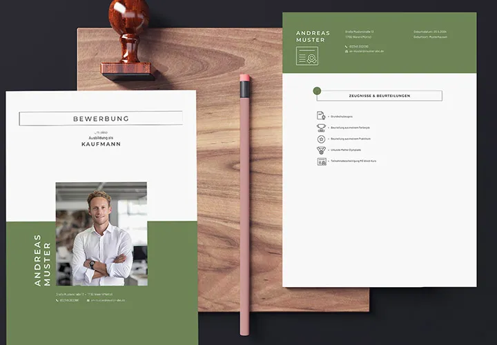 Feinpolierer: Vorlage für eine Bewerbung mit Lebenslauf