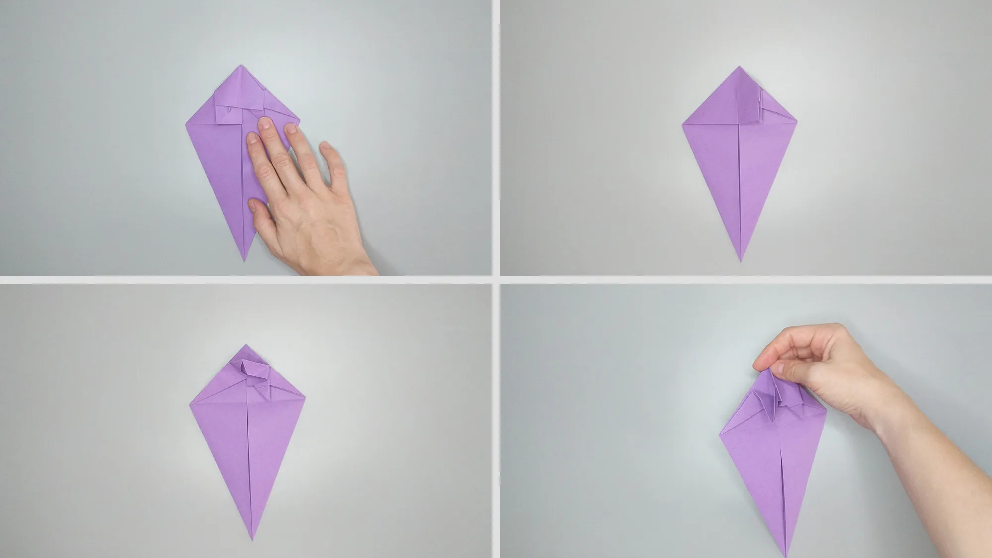 Build origami cat - instructions. Step 8