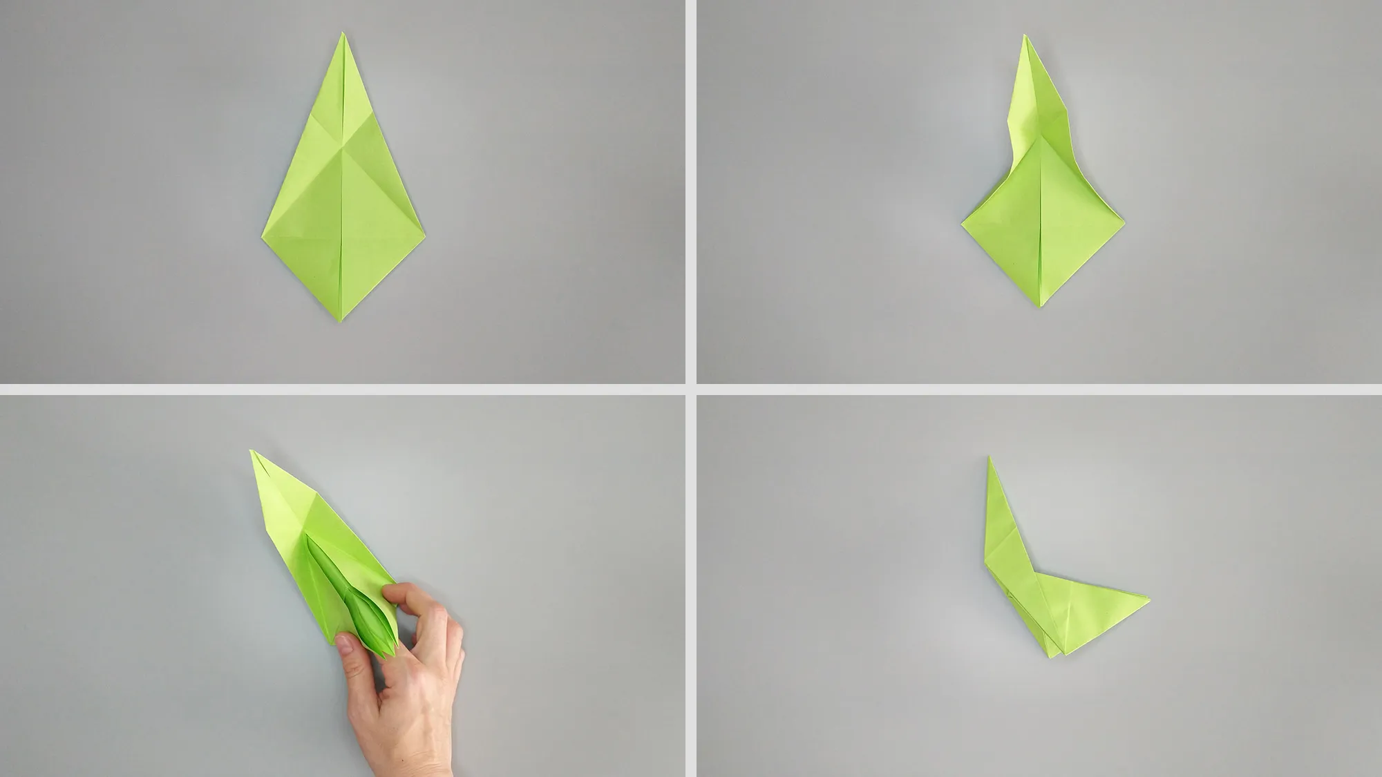 Dinozaur din origami: Instrucțiuni pentru a plia un T-Rex. Pasul 7