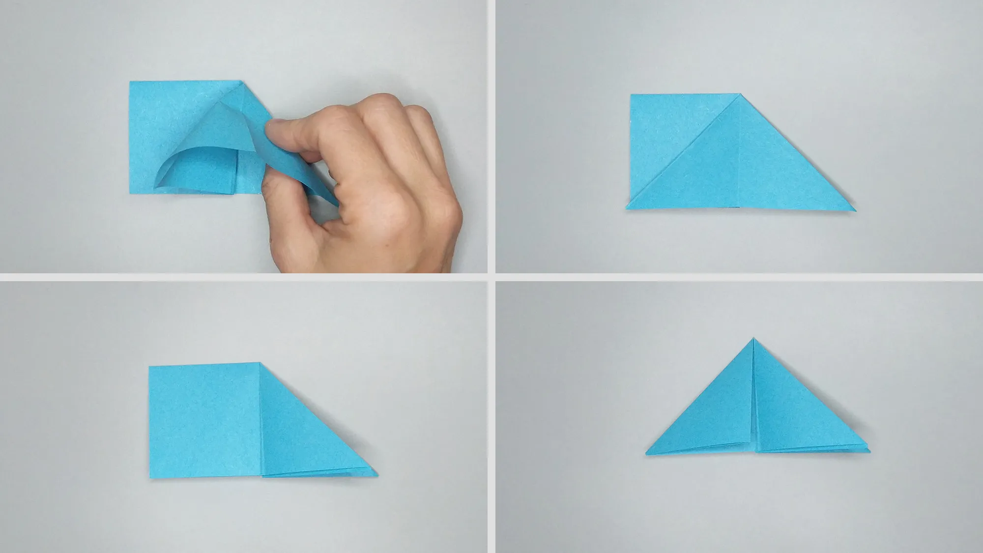 Ikan lipat - origami sederhana untuk anak-anak mulai dari usia 3 tahun. Langkah 3