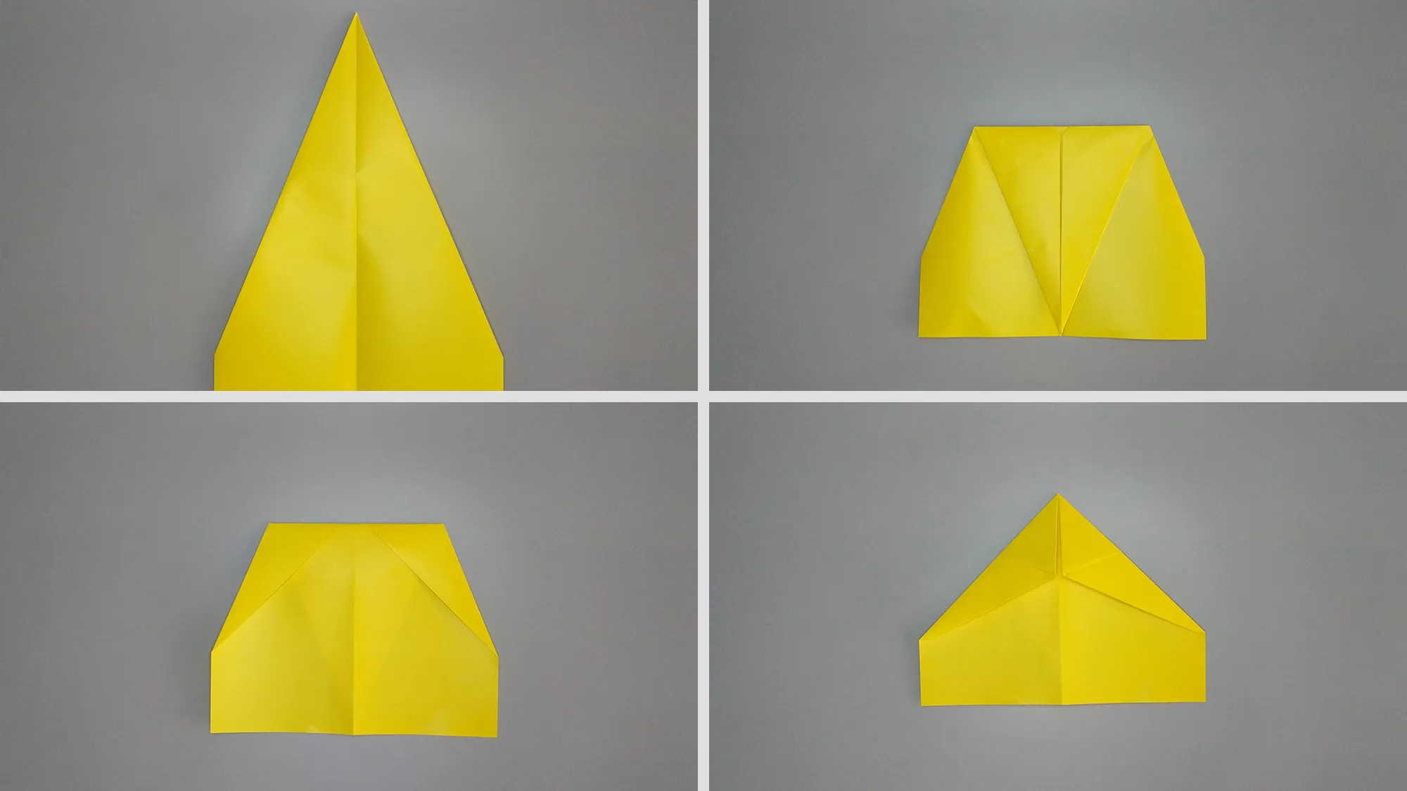 Origami plane Northrop YF-17 Cobra: Step 3 Origami aircraft Northrop YF-17 Cobra: Step 3