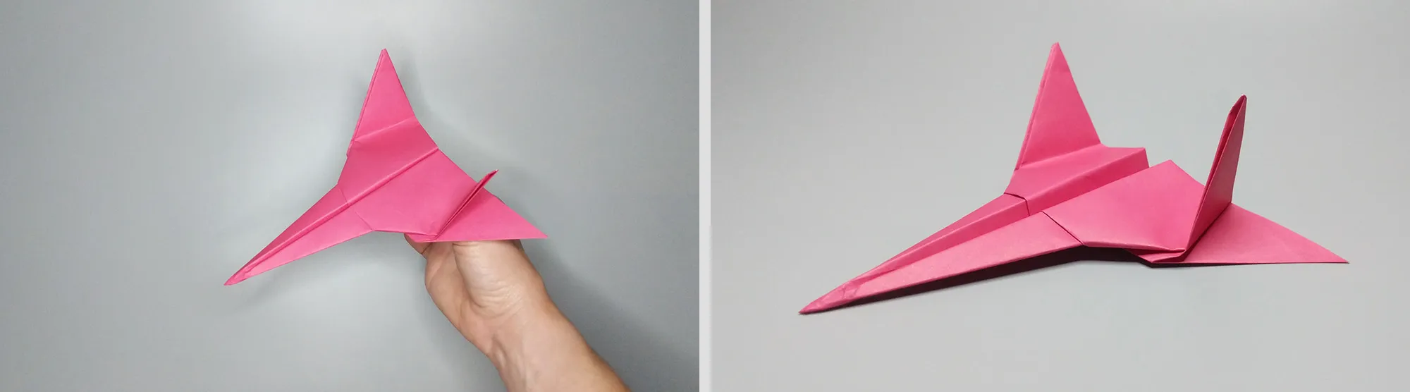 Origami pesawat luar angkasa: Langkah 9