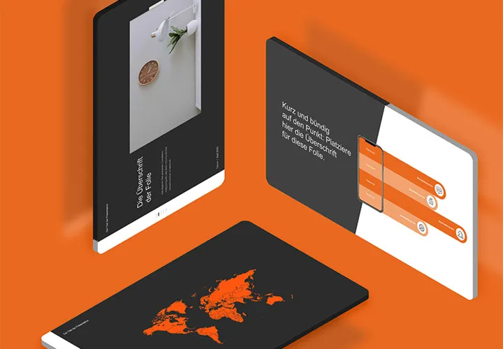 PowerPoint, Keynote, Google Slides : 80 diapositives en design "WatchIt