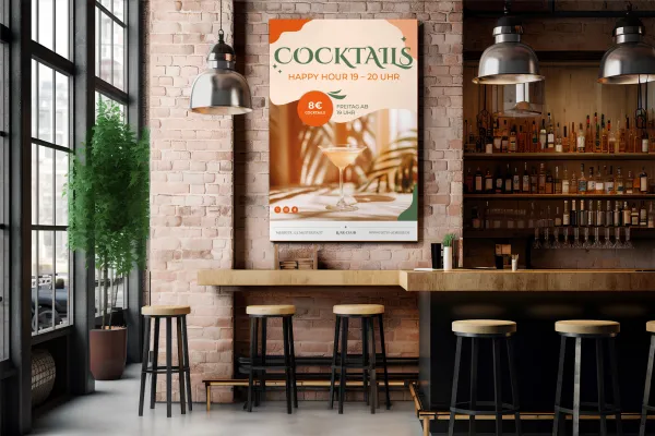 Bonus pétillant : Obtenez plus de 120 images de cocktails que vous pouvez insérer dans les designs.