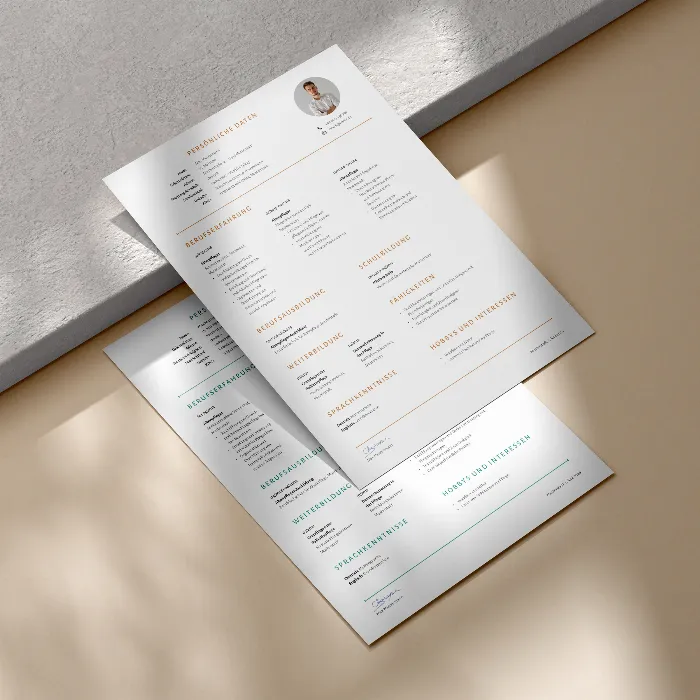 Resume for geriatric nurse - one-page template for Word