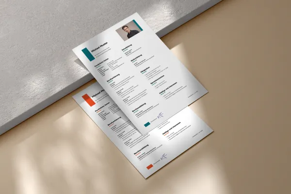 One-sided resume template for applying as a salesperson, editable in Word.