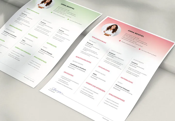 Resume Educator - one-page template for Word