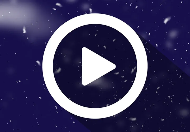¡Que nieve! Superposiciones de vídeo para efectos mágicos de nieve en calidad 4K.