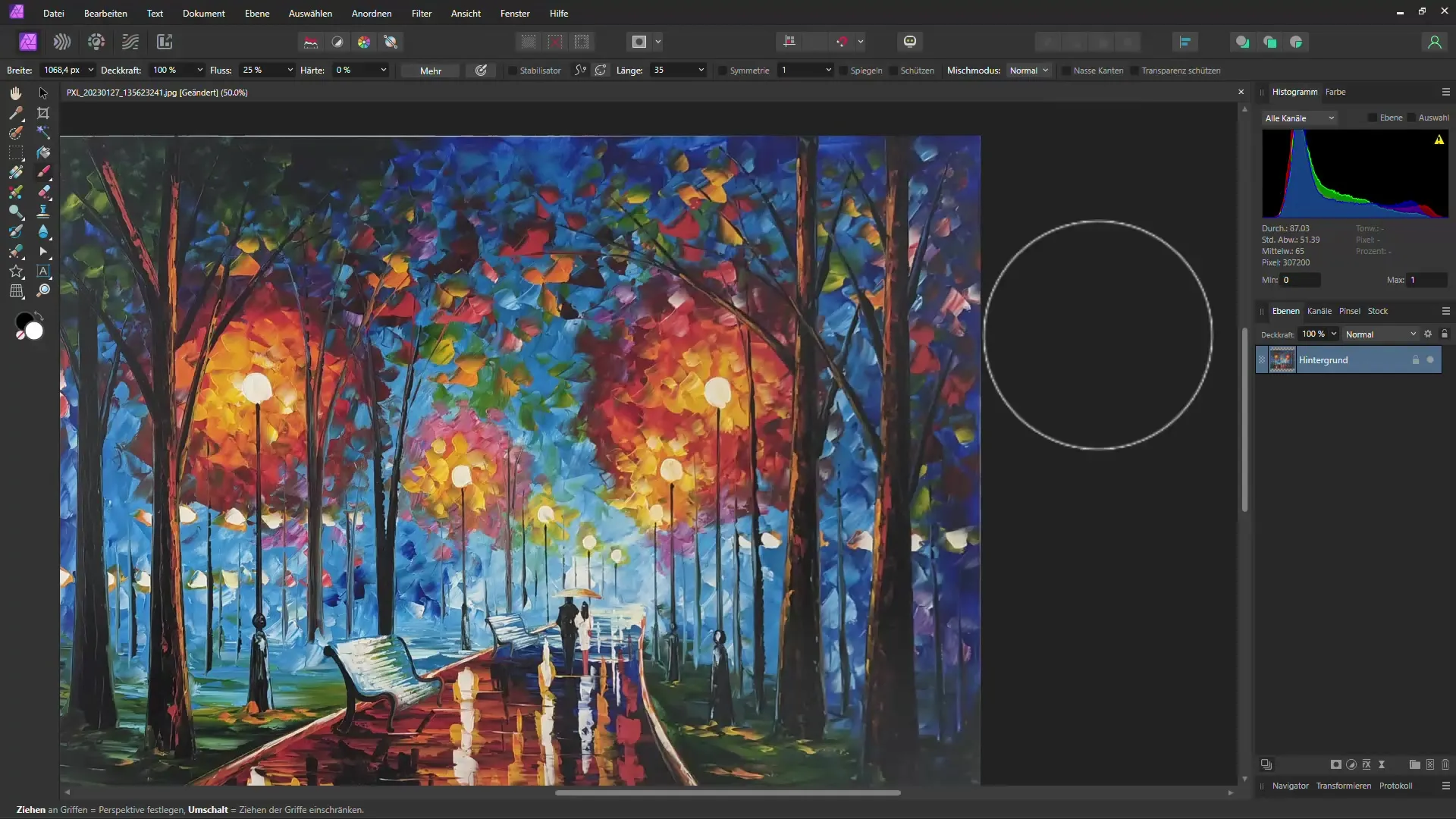 Professionals know: This is how you change the perspective of your photos in Affinity Photo