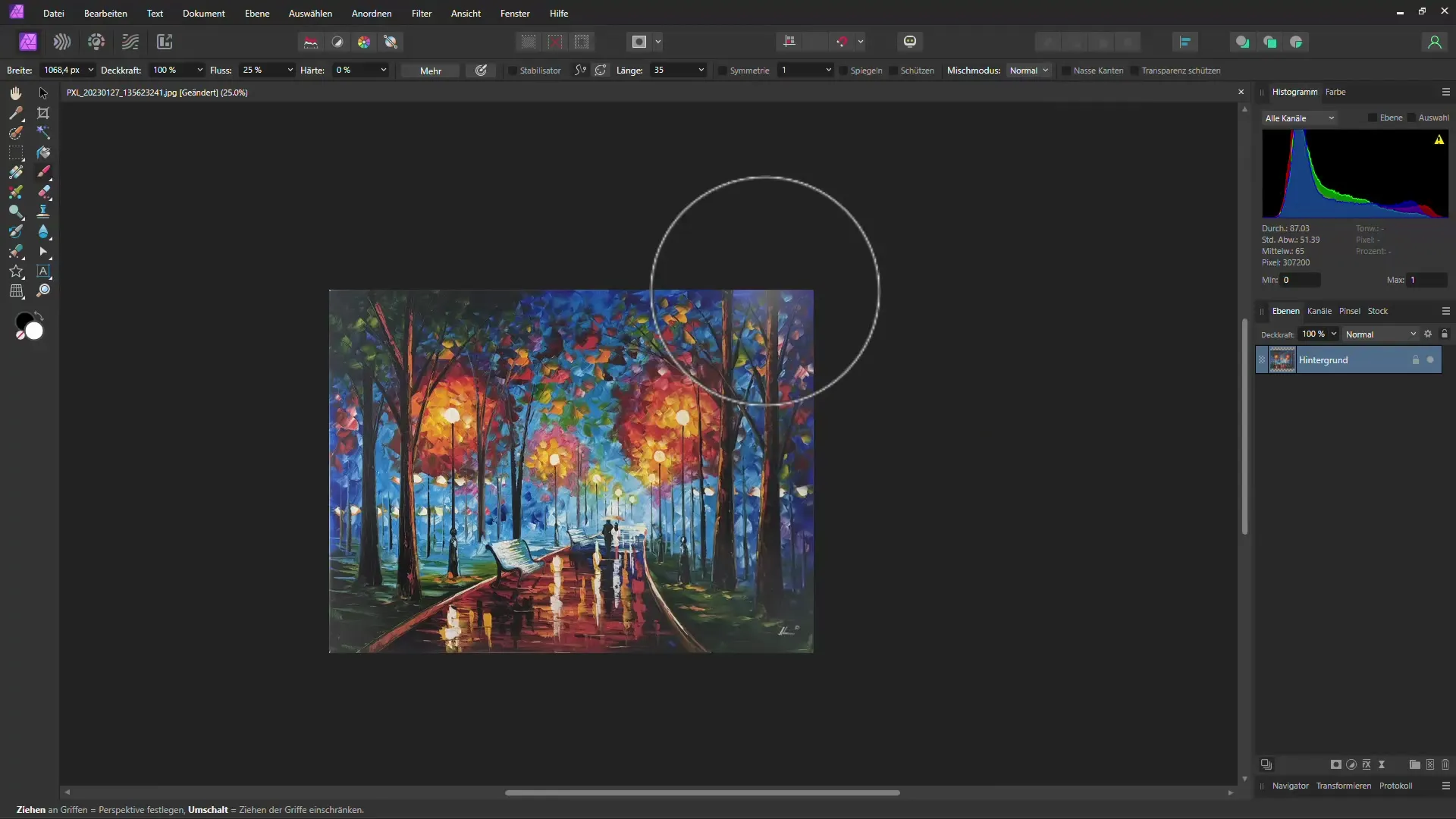 Professionals know: This is how you change the perspective of your photos in Affinity Photo