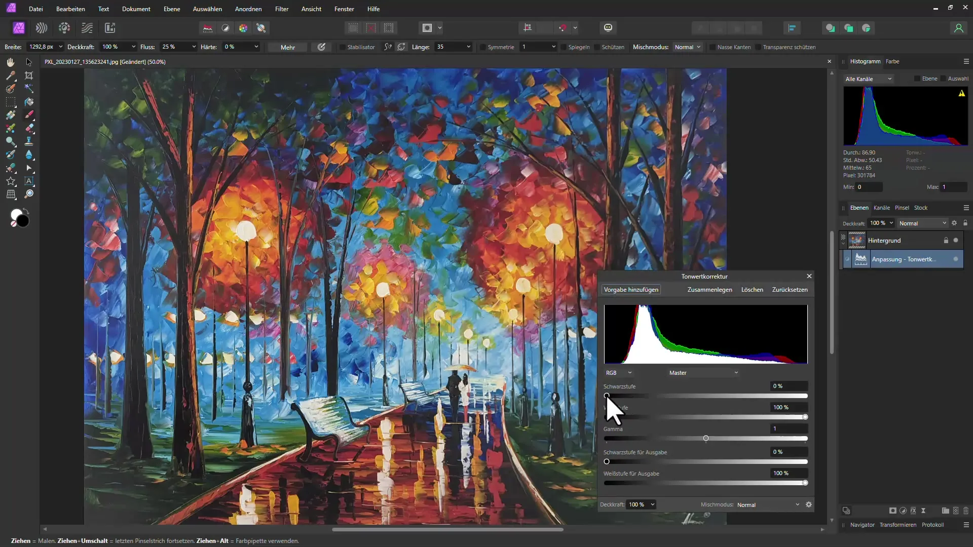 Professionals know: This is how you change the perspective of your photos in Affinity Photo