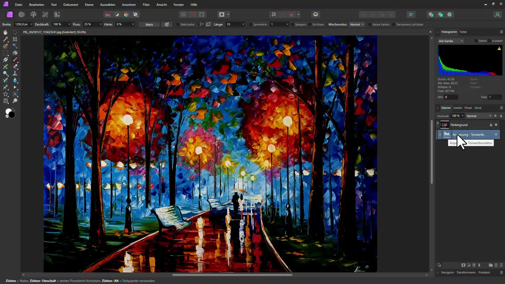 Professionals are aware: this is how you change the perspective of your photos in Affinity Photo