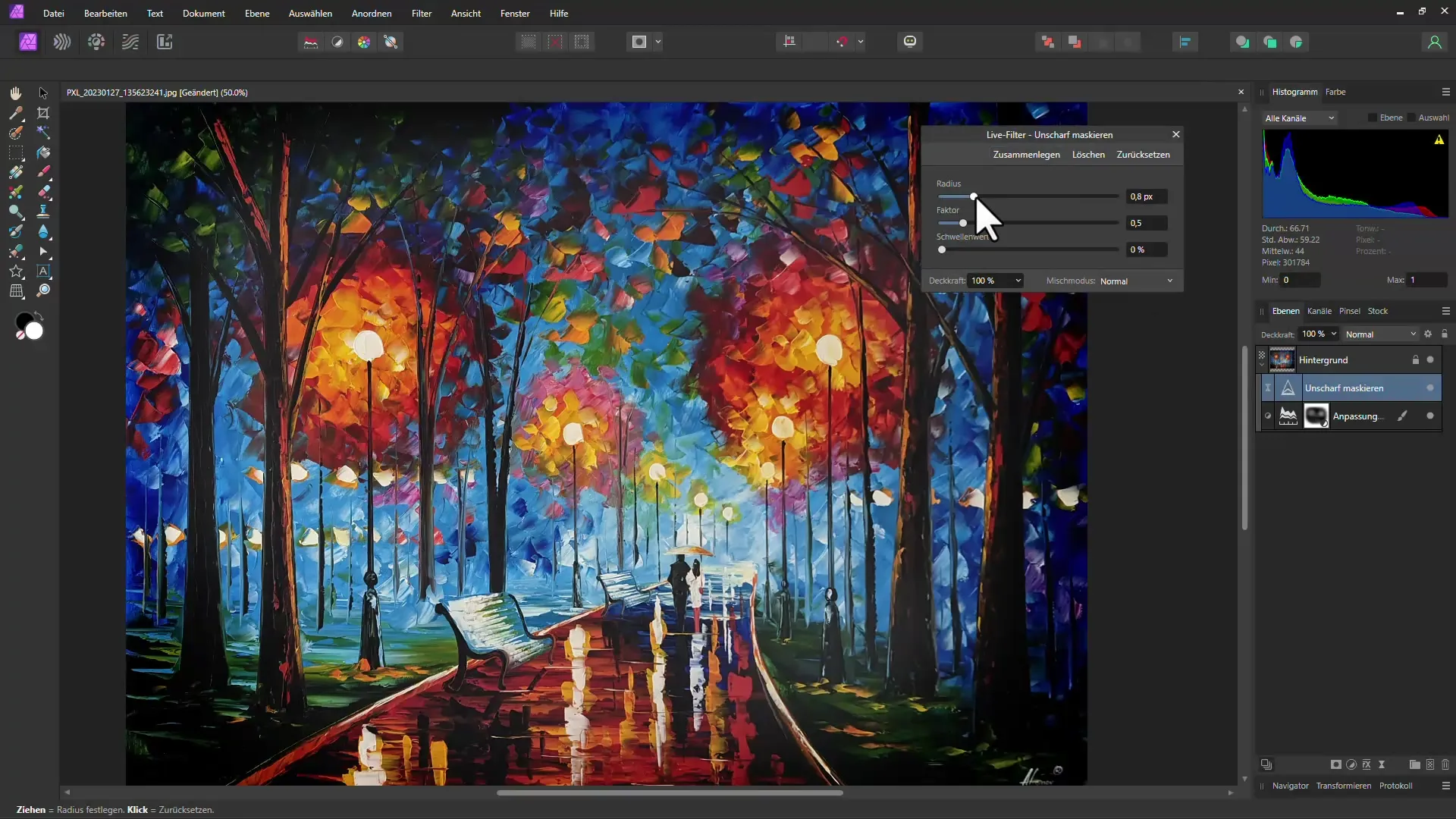 Professionals know: That's how you change the perspective of your photos in Affinity Photo