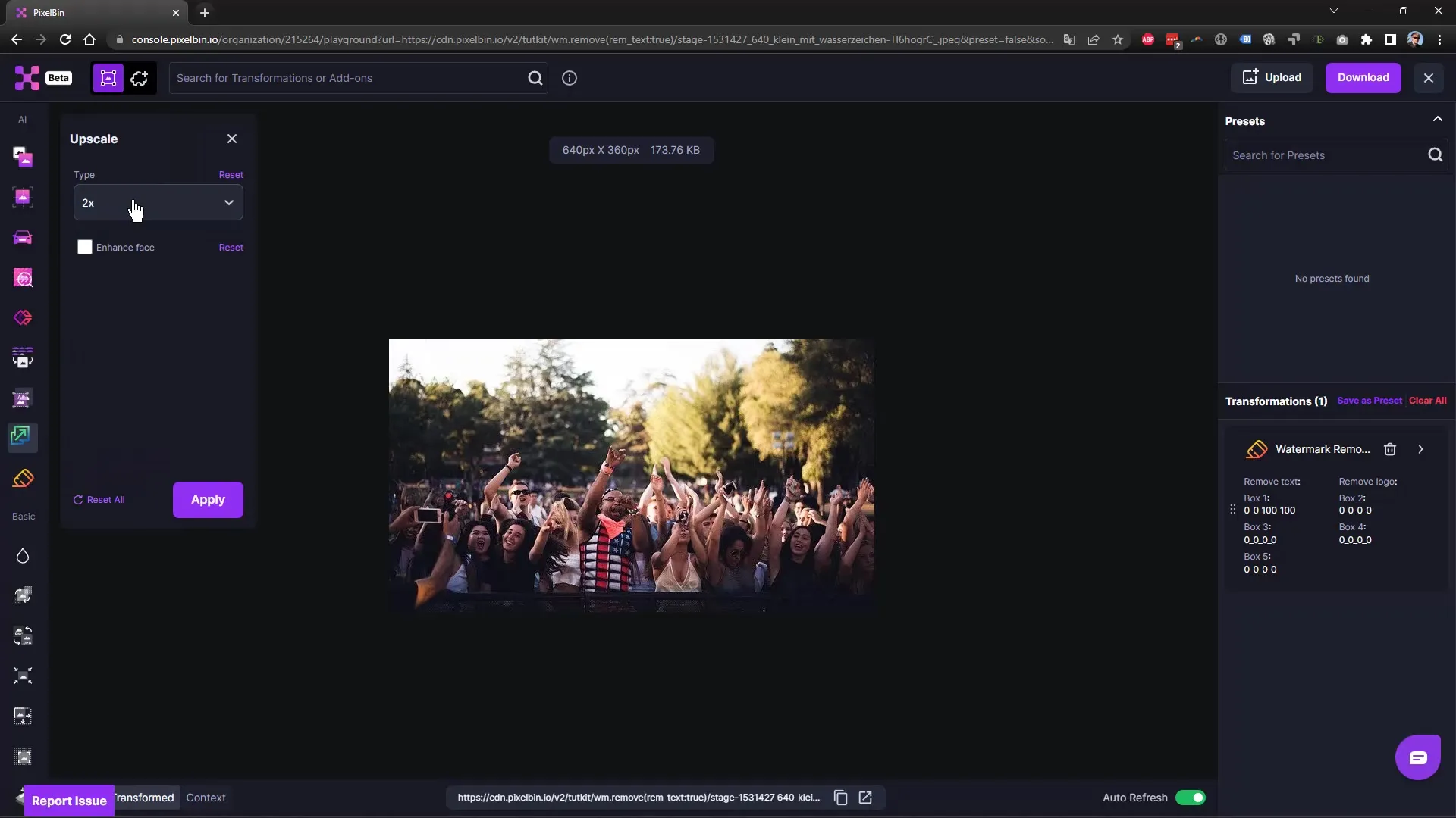 Menghapus watermark di Affinity Photo dan alat AI - Metode efektif untuk pengeditan gambar