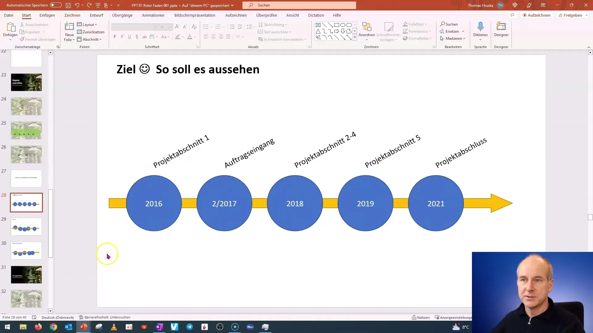 Tehnici profesionale pentru aliniere și aranjare în PowerPoint