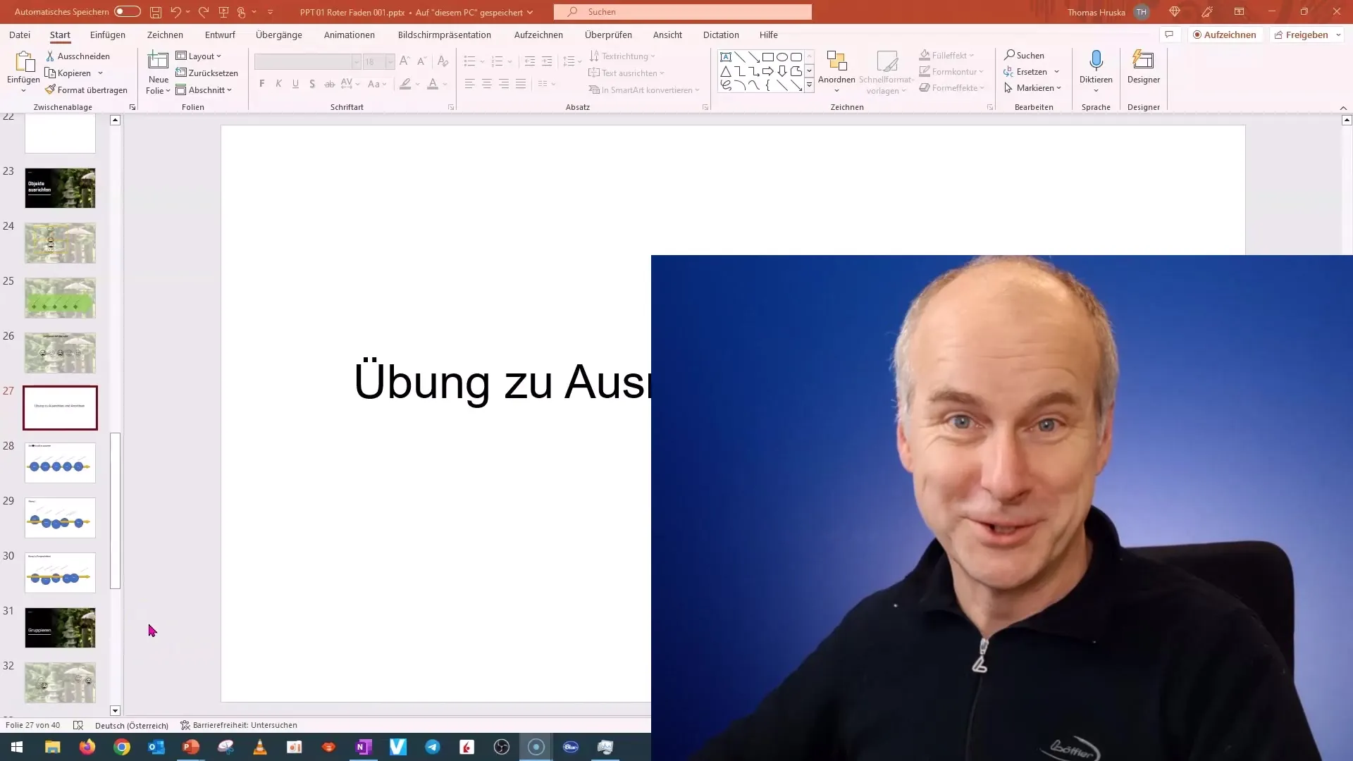 Profesionalūs derinimo ir išdėstymo "PowerPoint" programoje būdai