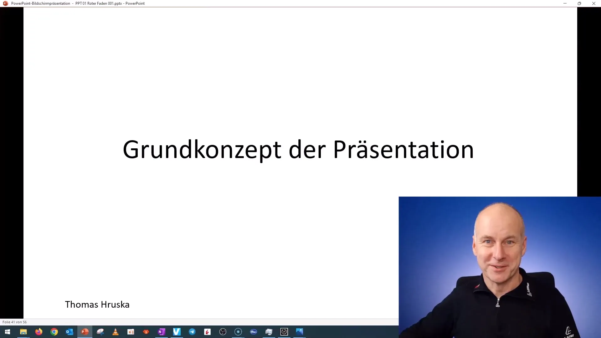 Grundkonzept deiner wirksamen Präsentation