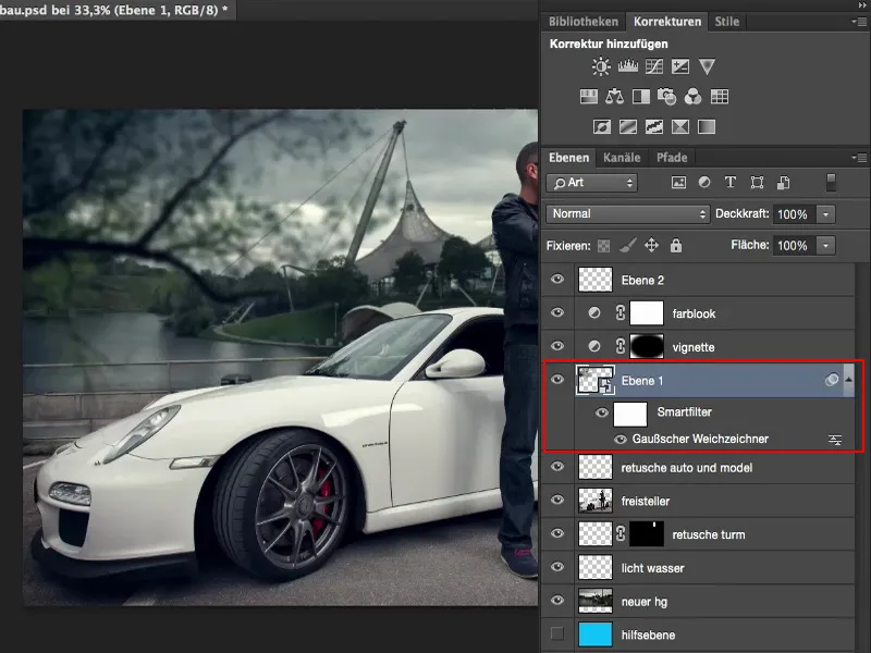 Looks & Styles con Photoshop - Composizione dell'immagine