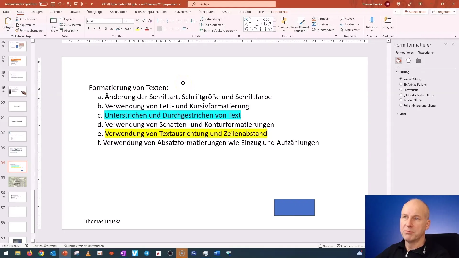 Formatear textos eficientemente en PowerPoint - Así es como se hace correctamente