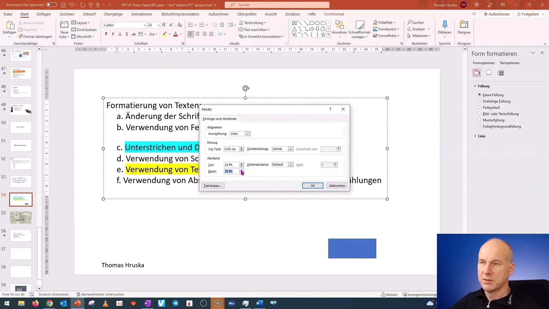 Efficient text formatting in PowerPoint - This is how you do it right