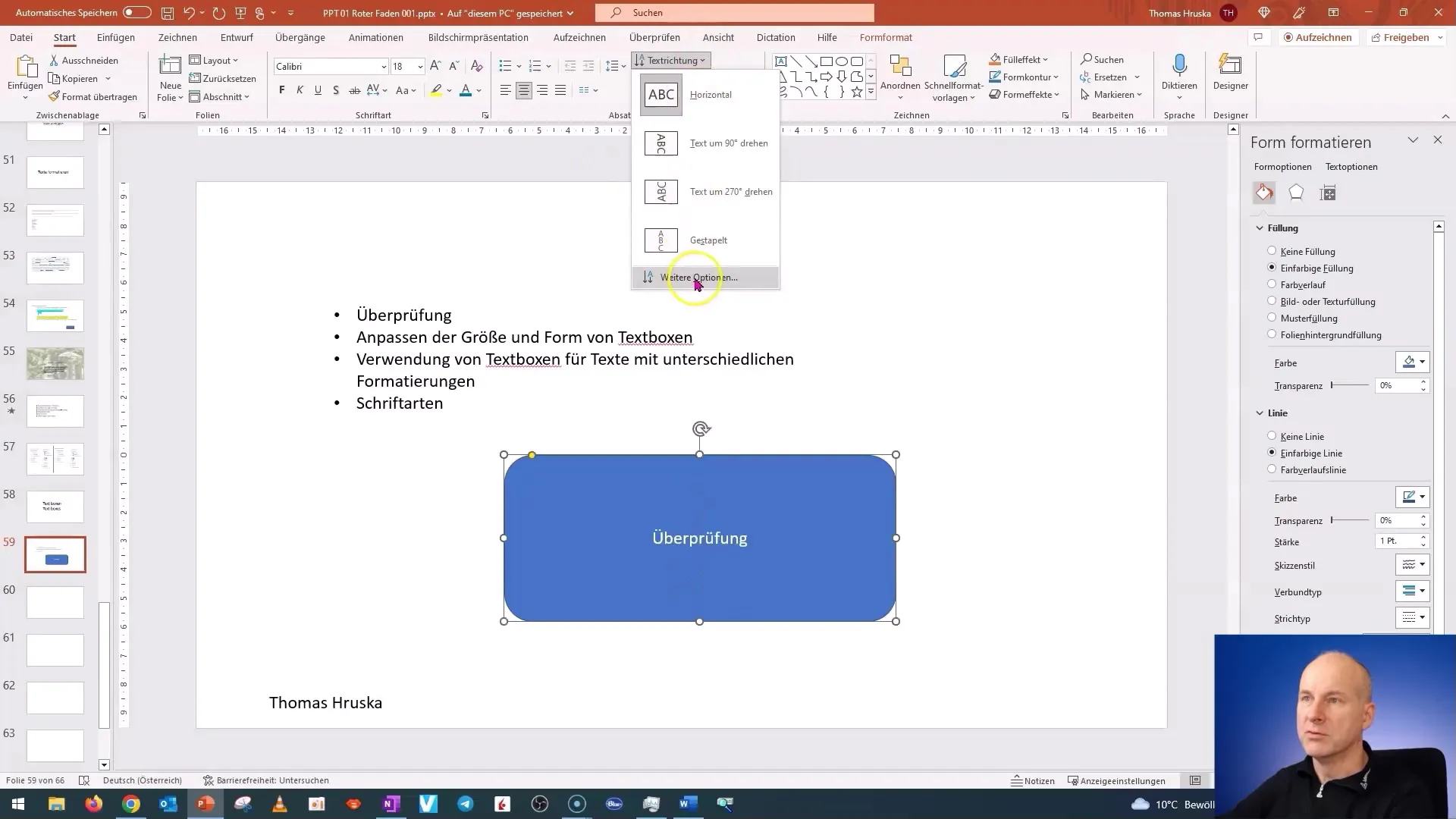 Utilisation habile de boîtes de texte dans PowerPoint