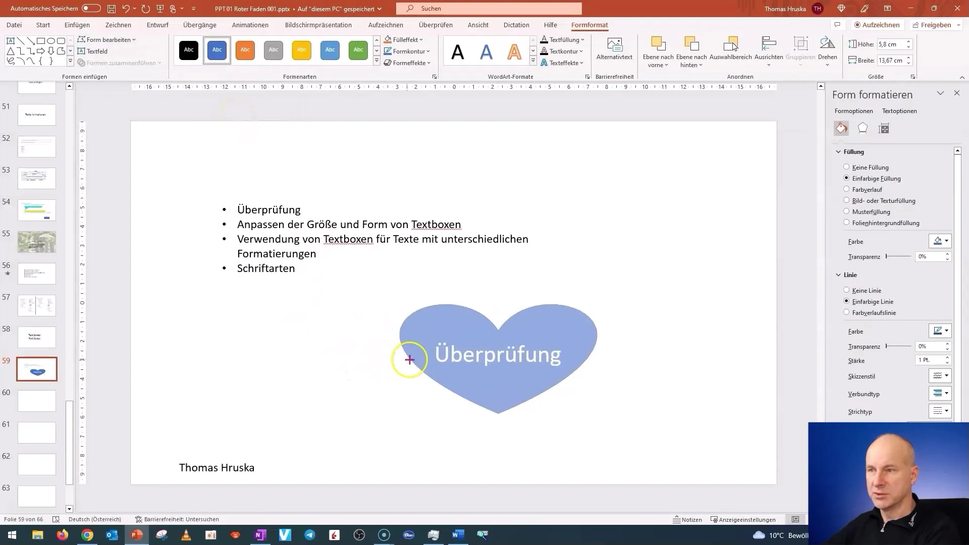 Elegant bruk av tekstbokser i PowerPoint