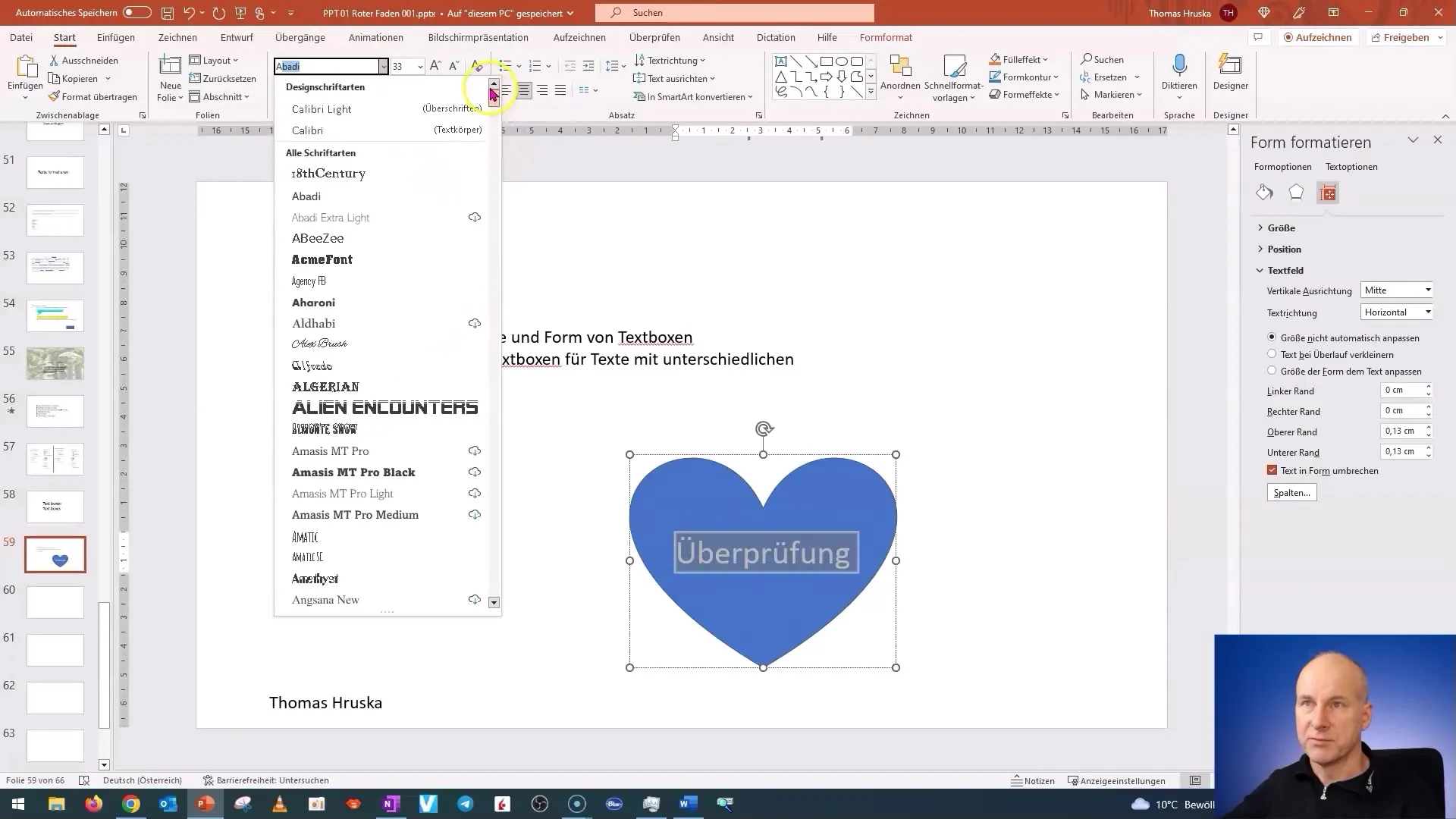 Utilisation habile des zones de texte dans PowerPoint