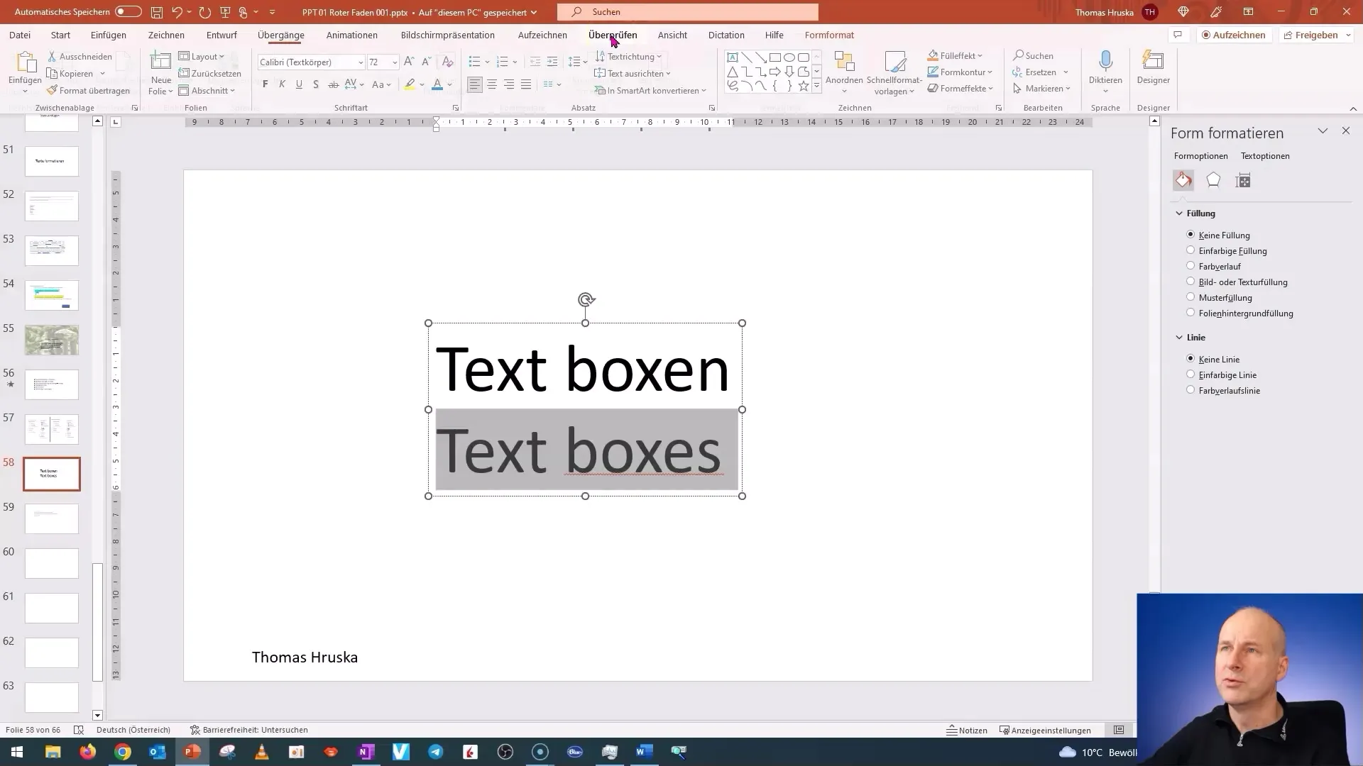 Biegła użyteczność textboxów w PowerPoint