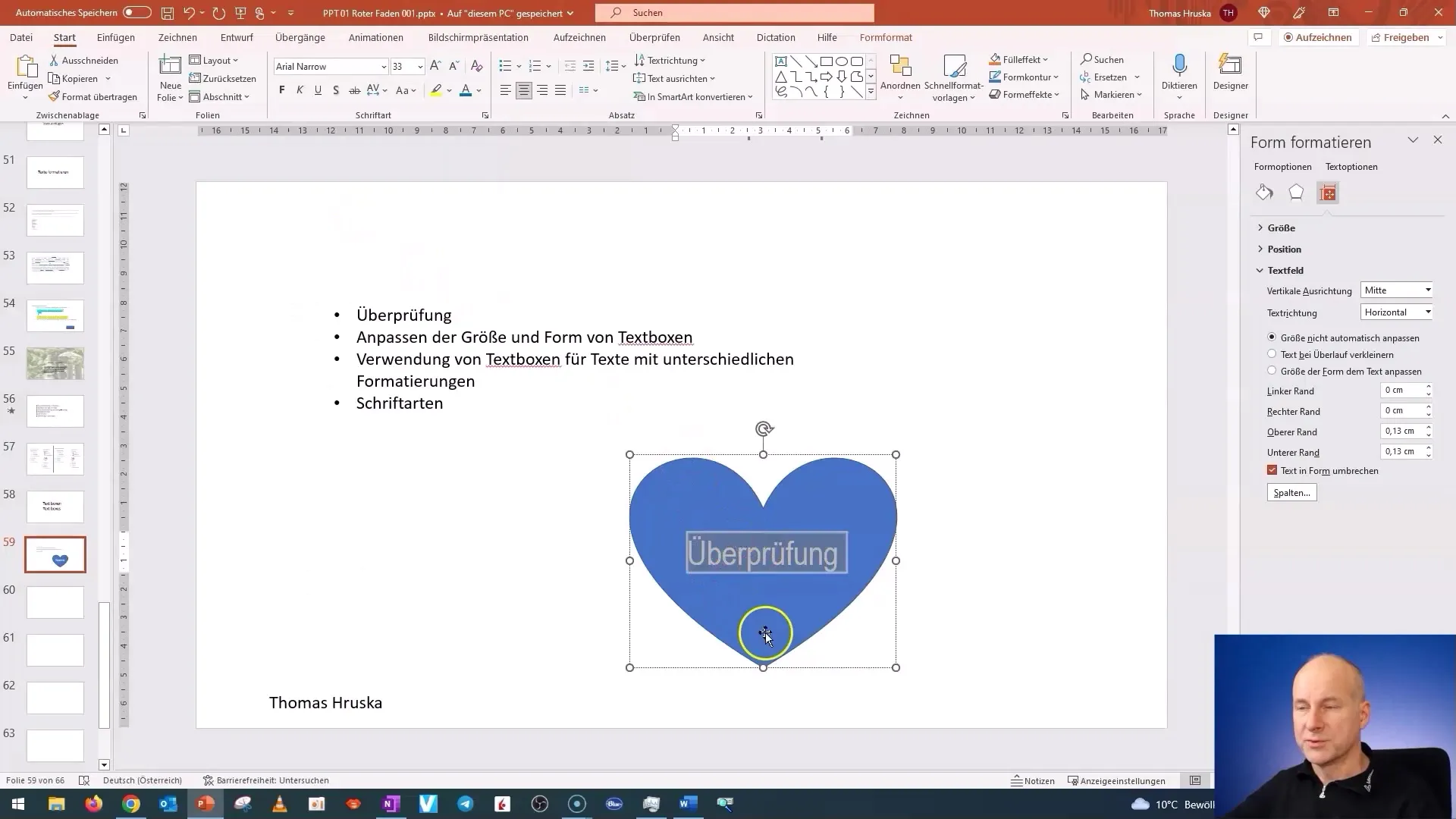 Utilisation habile des zones de texte dans PowerPoint