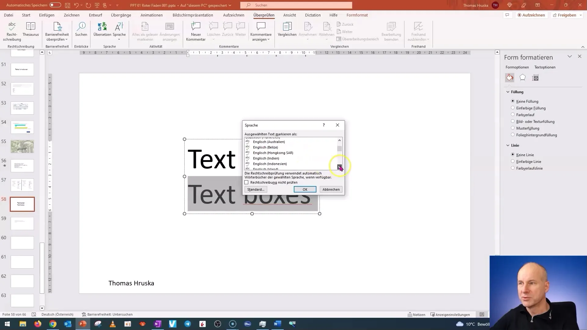 Učinkovita uporaba polj besedil v programu PowerPoint