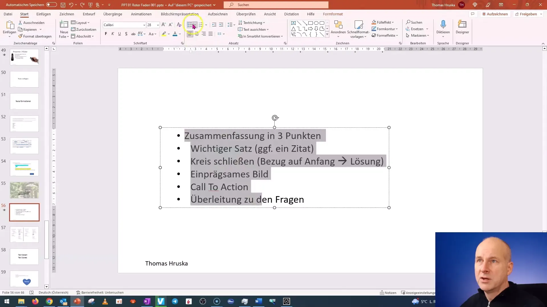 PowerPointis märkmelistide käsitlemine: vormindamine lihtsaks muudetud