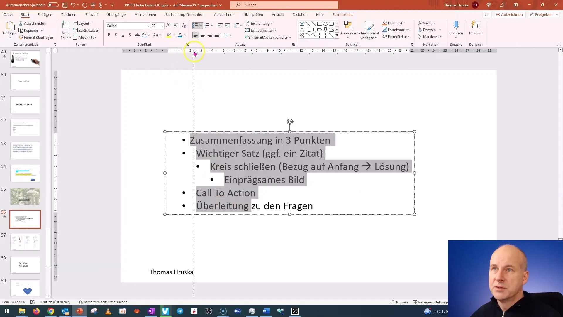 A felsoroláspontok elsajátítása PowerPointban: formázás könnyen kezelhetővé téve