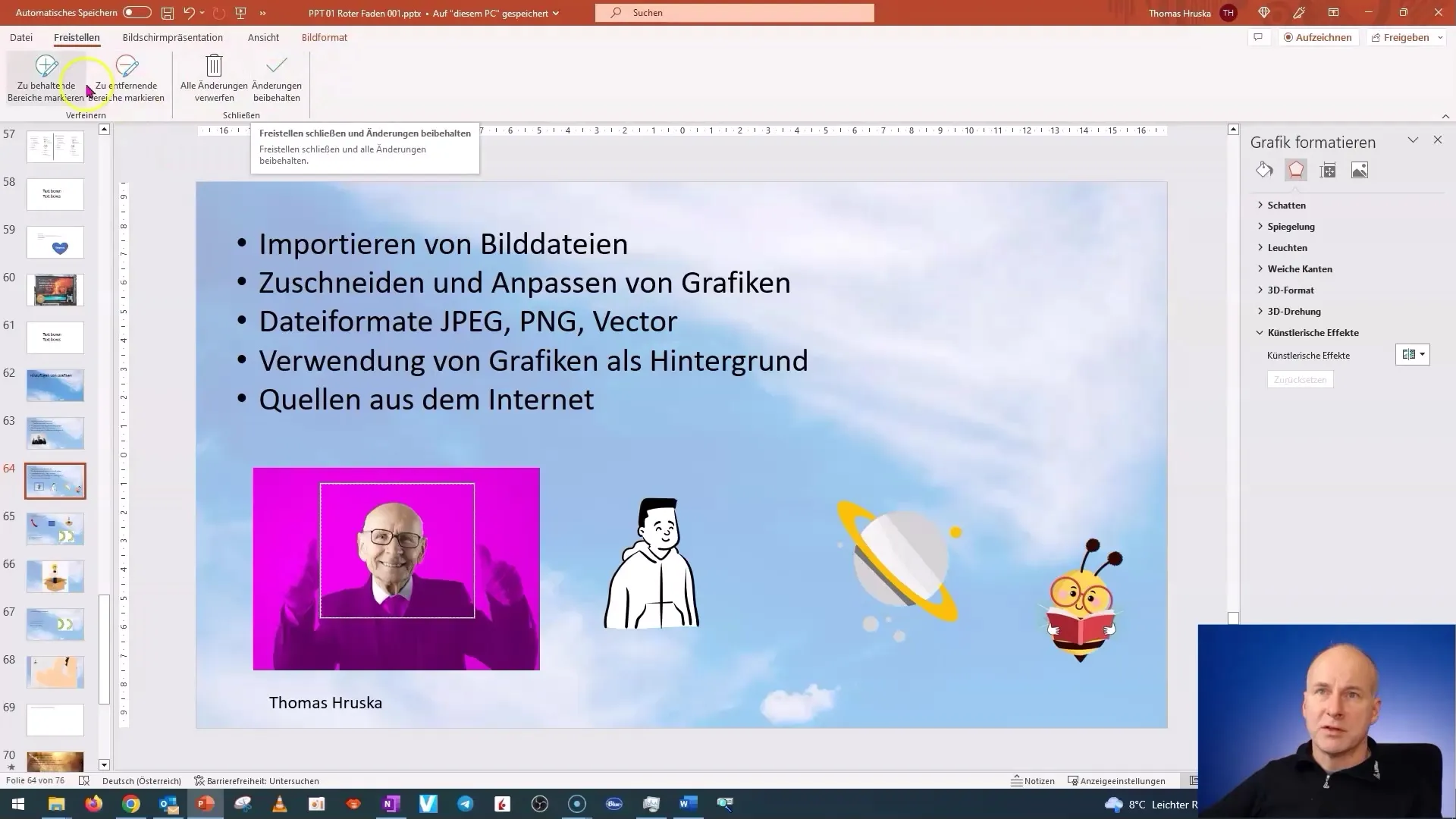 PowerPoint Kursu: Resimleri etkili bir şekilde ekleyip düzenleme