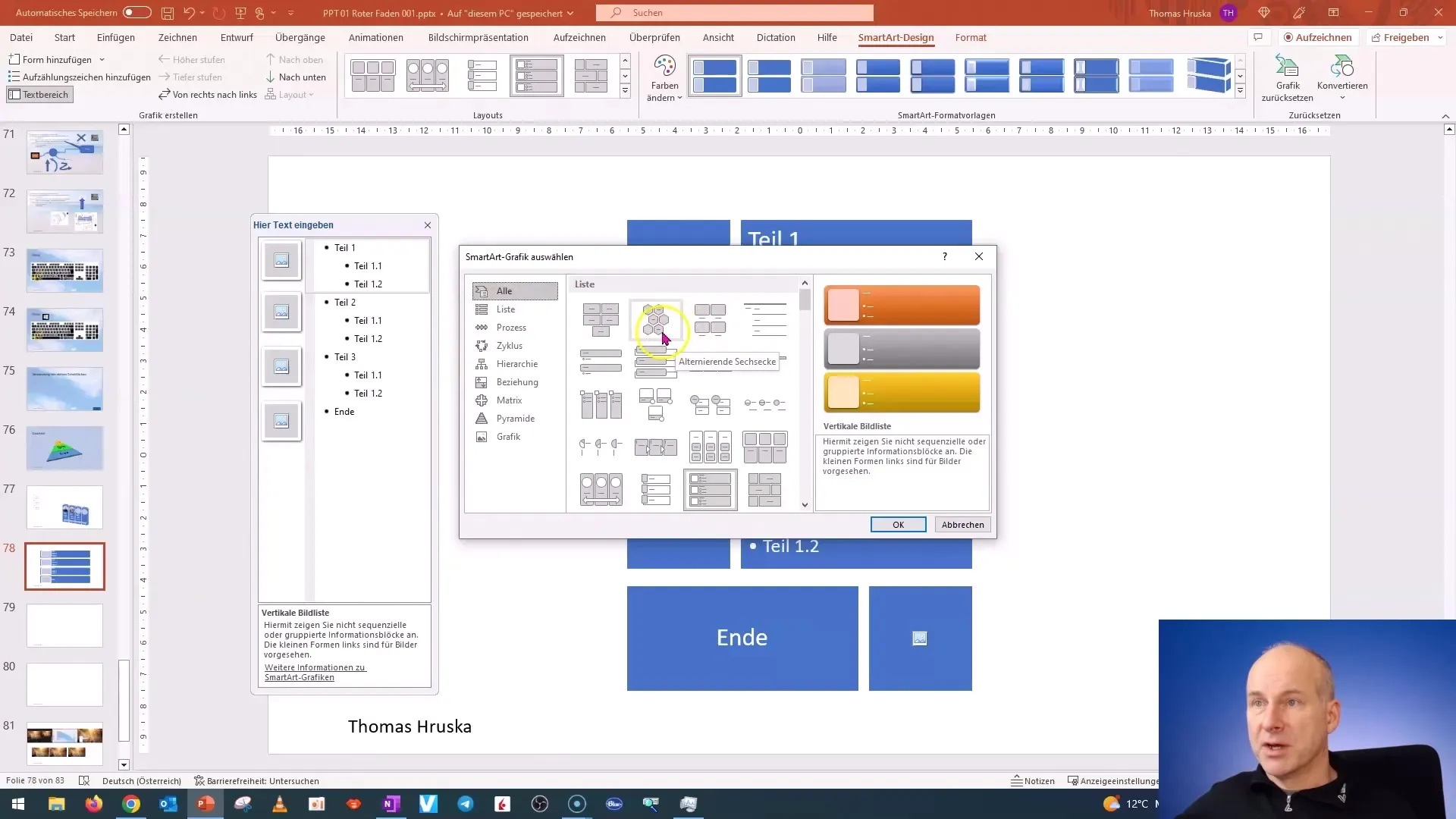 Utilisation efficace de SmartArt dans PowerPoint