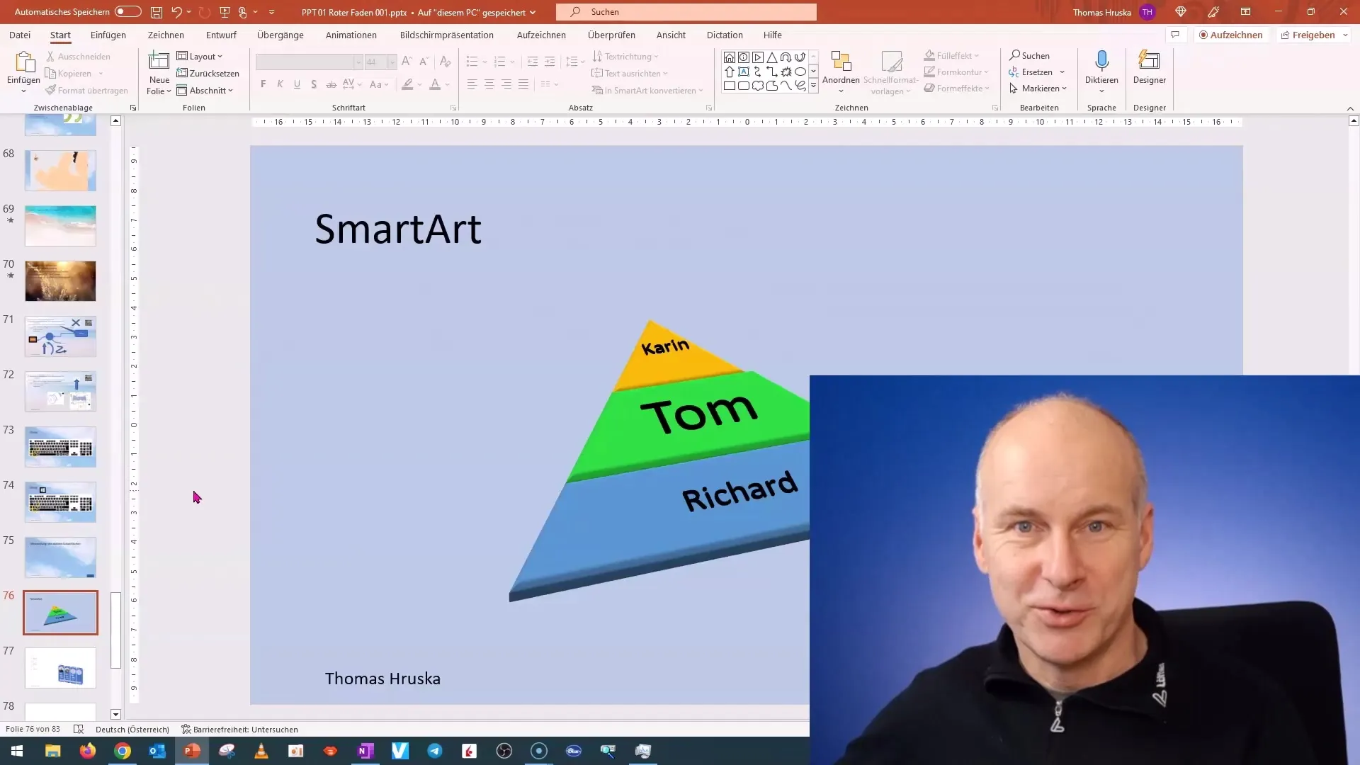 Uso eficiente de SmartArt en PowerPoint