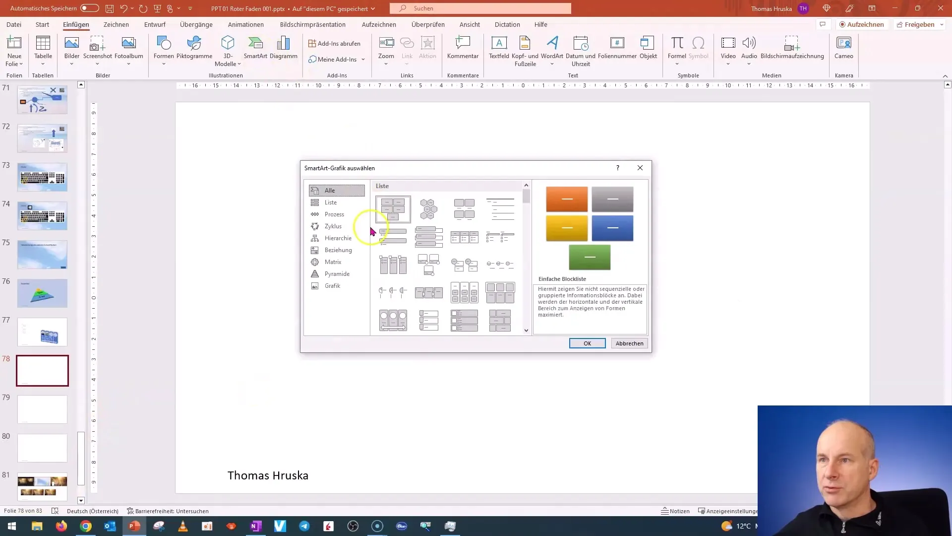 Utilizarea eficientă a SmartArt în PowerPoint