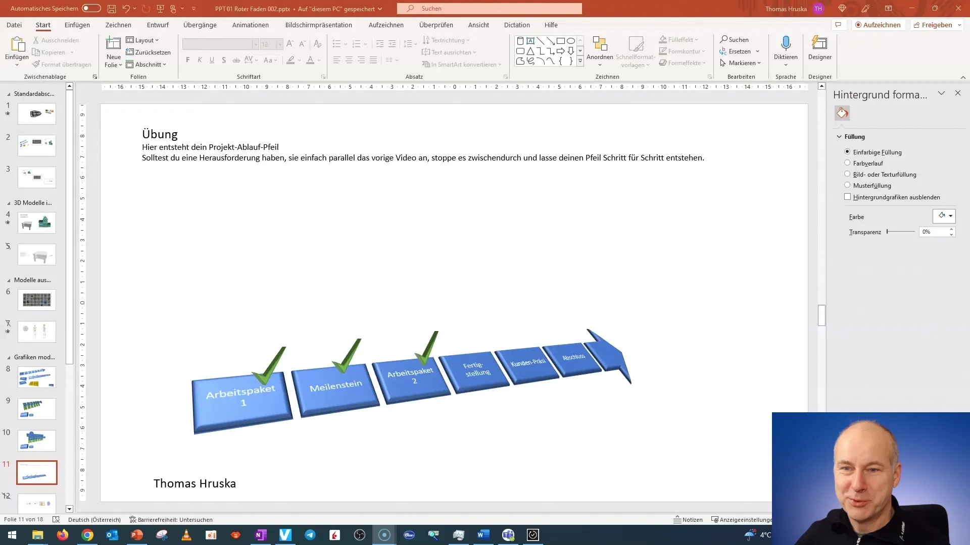 Instructions: Create an attractive 3D model in PowerPoint