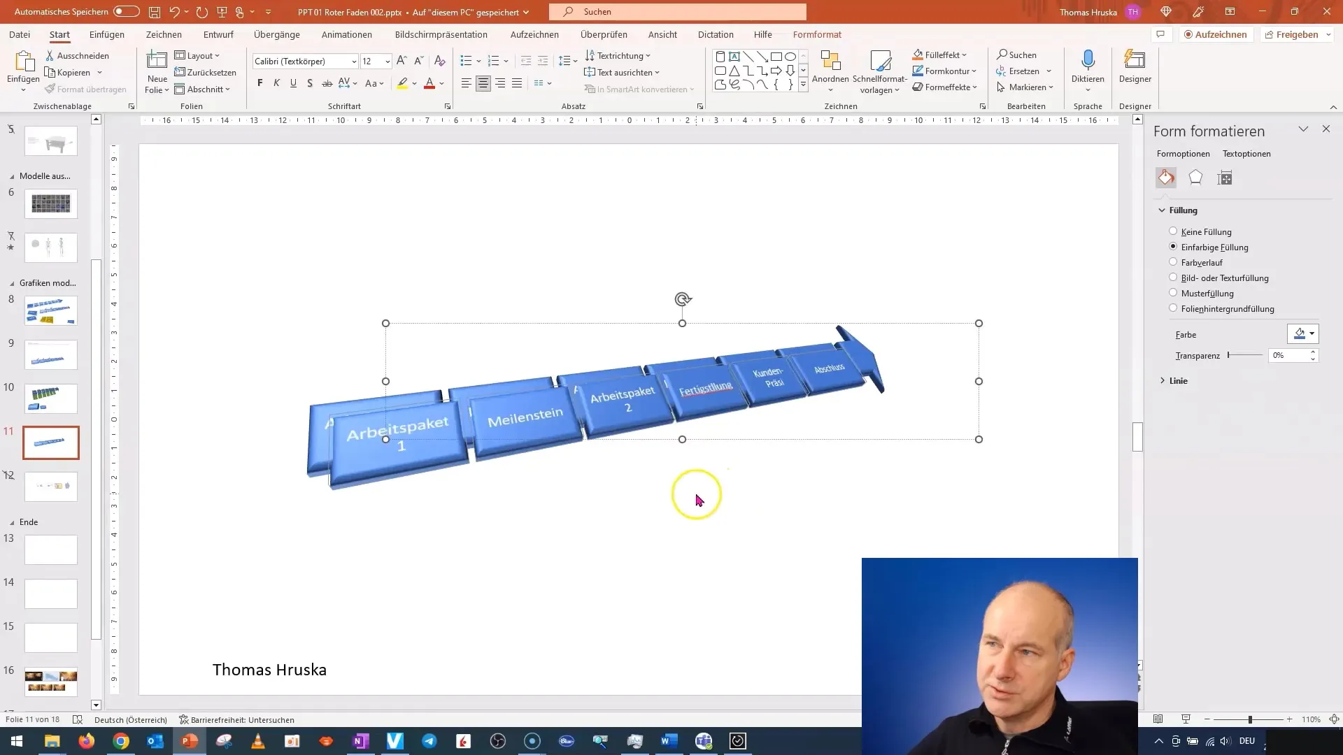 Conceber modelos 3D criativos no PowerPoint