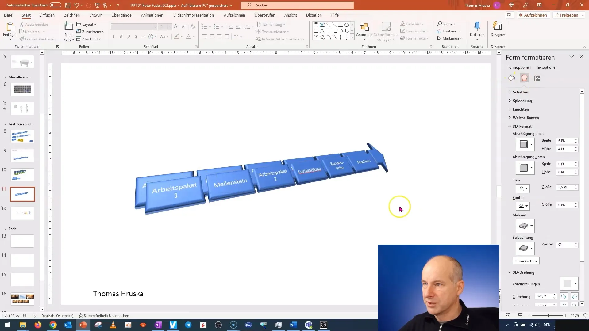 Kreative 3D-Modelle in PowerPoint gestalten