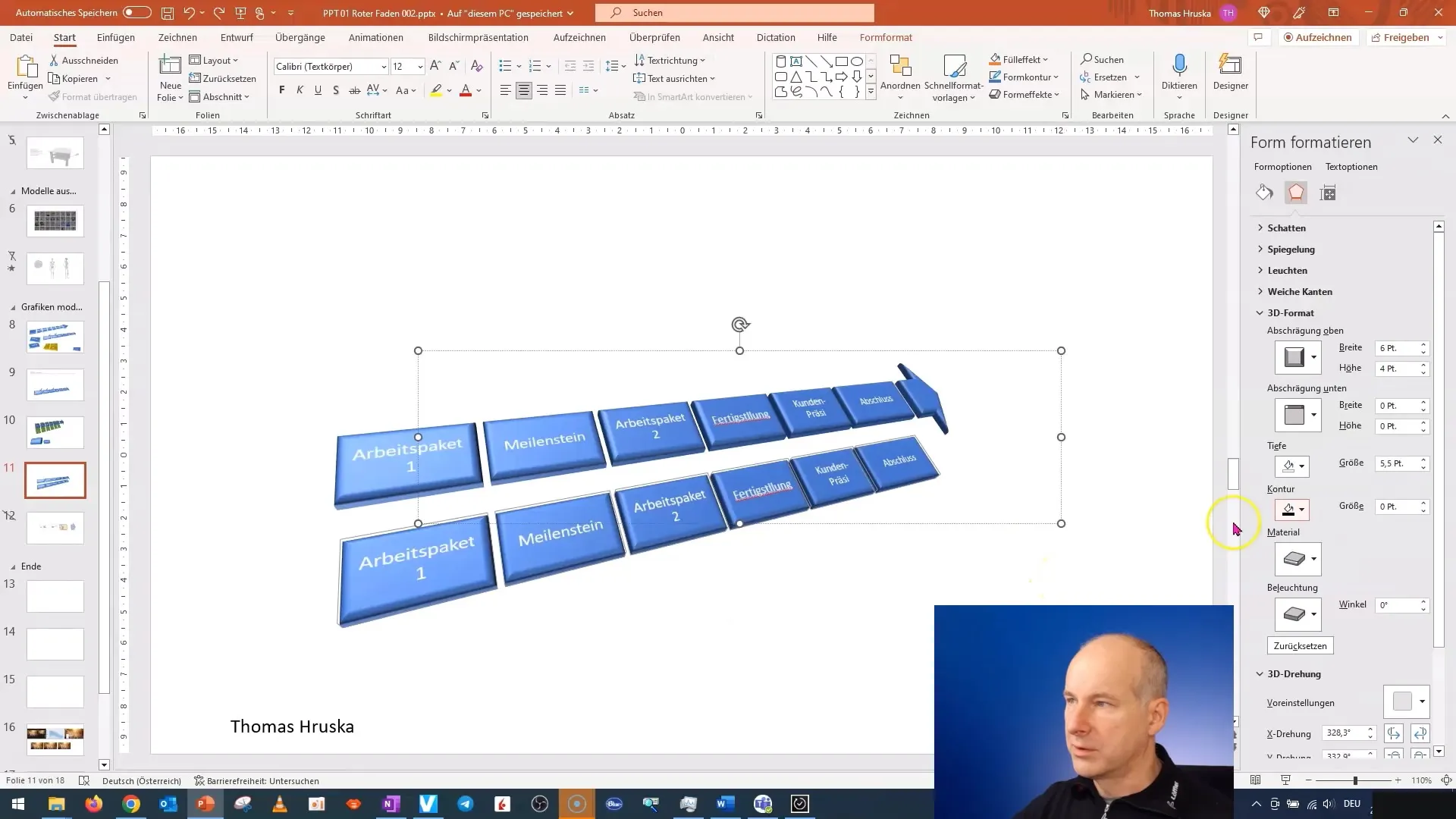 Kreative 3D-Modelle in PowerPoint gestalten