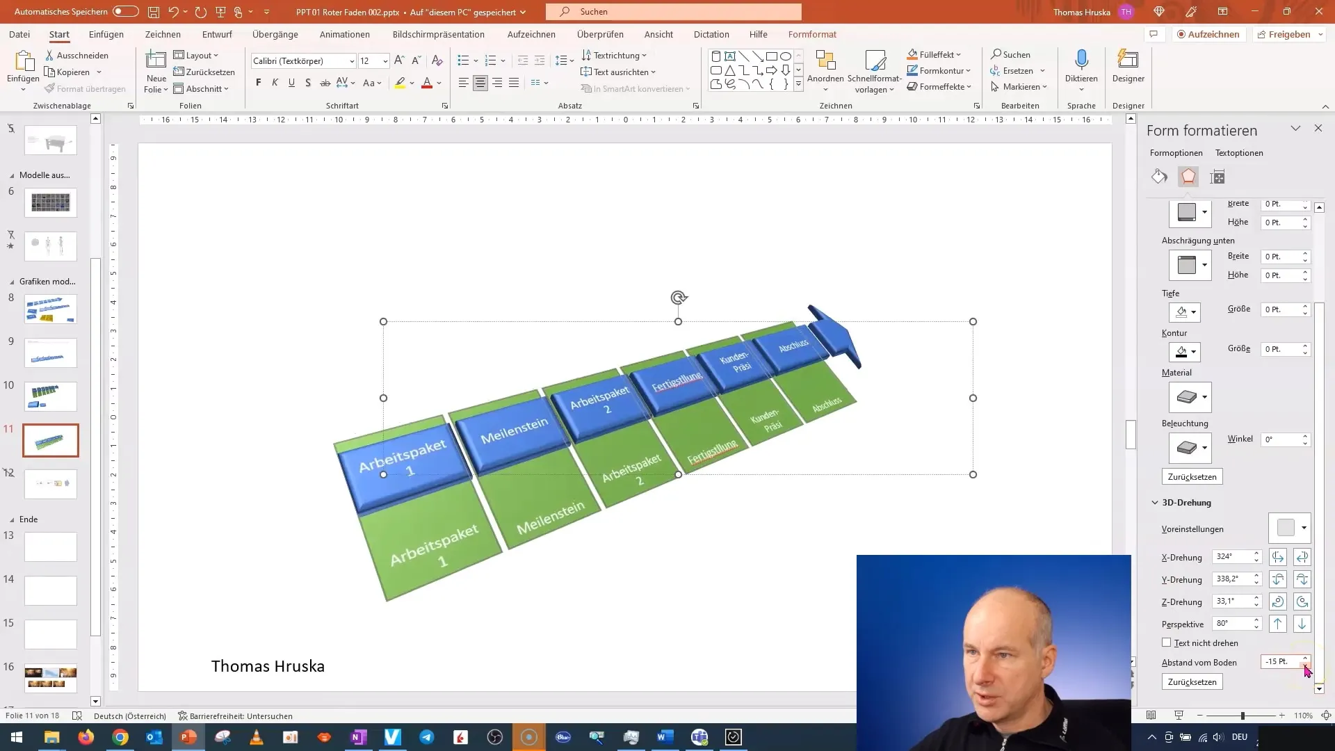 PowerPoint-ban kreatív 3D modelleket készíteni