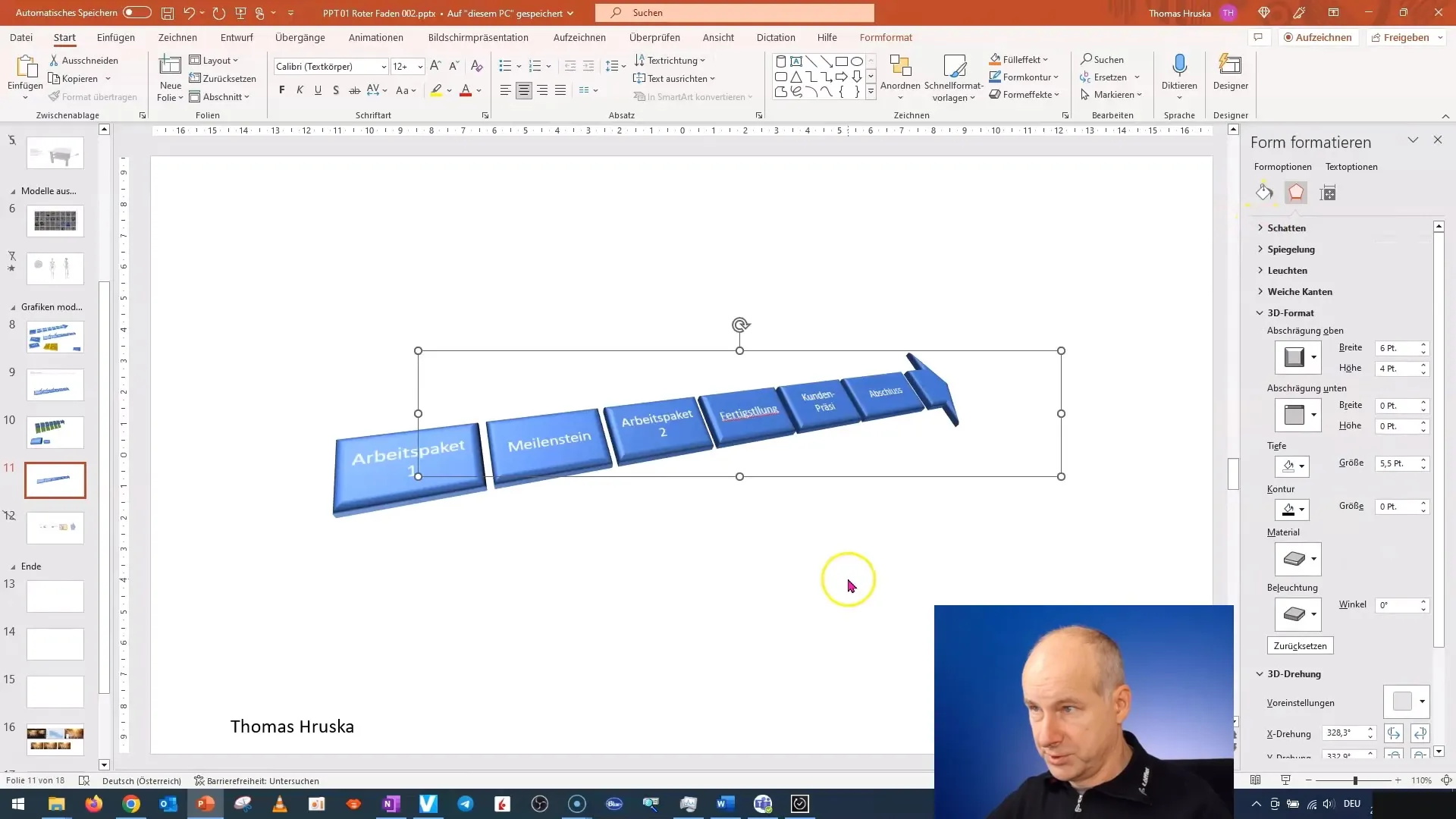 Kreative 3D-Modelle in PowerPoint gestalten