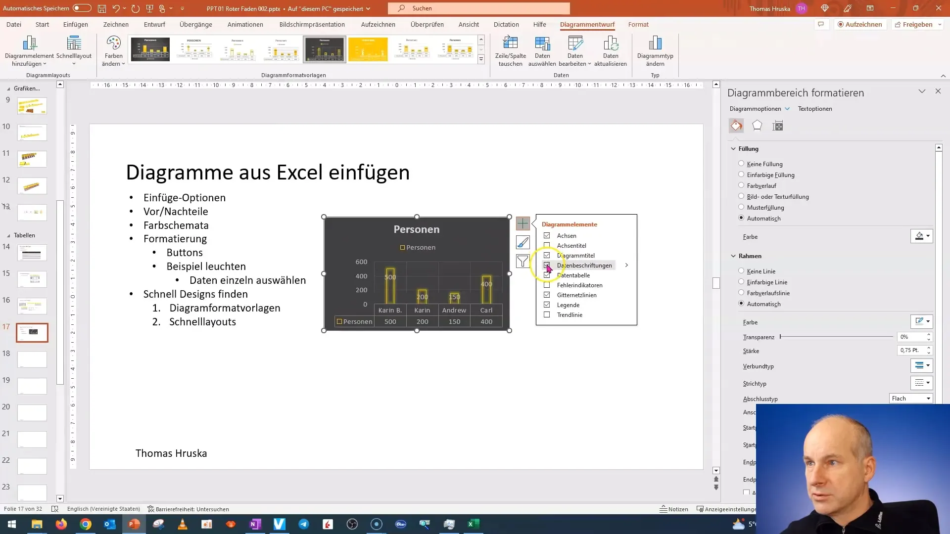 Membuat diagram "optisch top" dengan cepat dalam PowerPoint: Panduan praktis