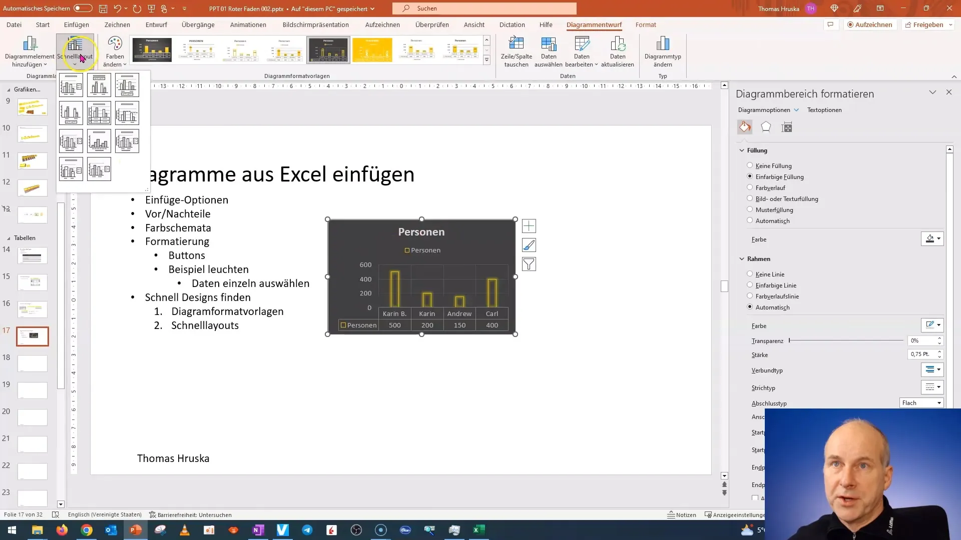 Diagramme PowerPointis "optiliselt lahedaks" kujundama pilkases pimeduses: praktiline juhend