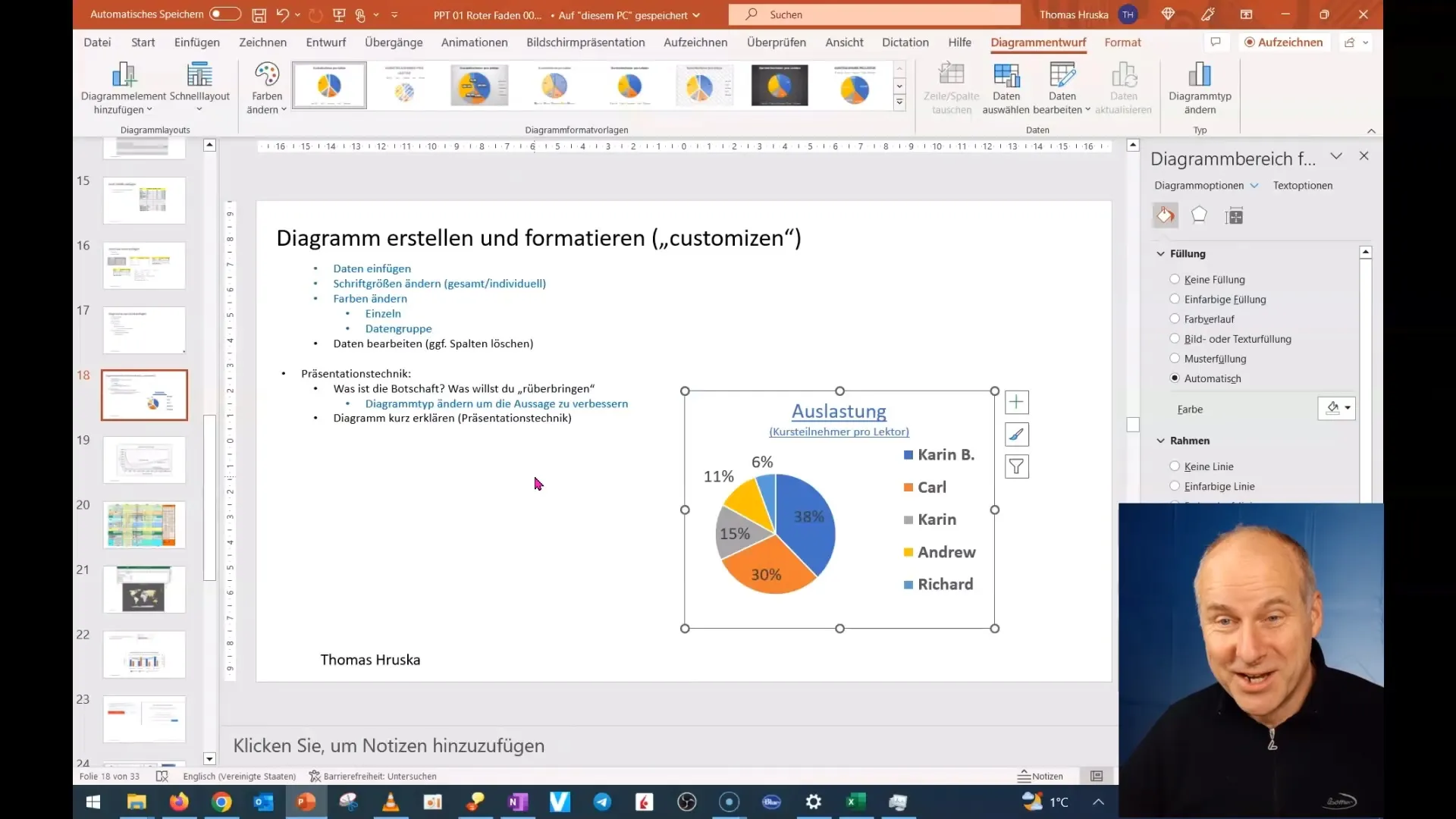 Præsentér diagrammer effektivt - En trin-for-trin vejledning