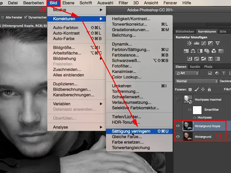 Kinézetek és stílusok Photoshop segítségével - Magasáteresztés nézet